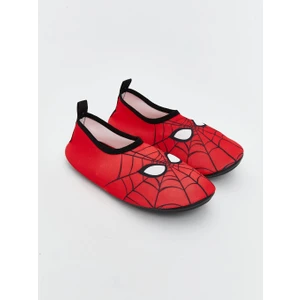 Lcw Steps Kırmızı Spiderman Baskılı Erkek Çocuk Havuz-Deniz Ayakkabısı