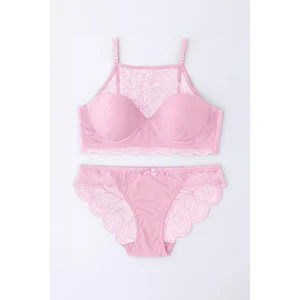 Pierre Cardin Kadın Cup Crop Top Takım