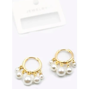 Inci Sallantılı Shakira Küpe - Altın