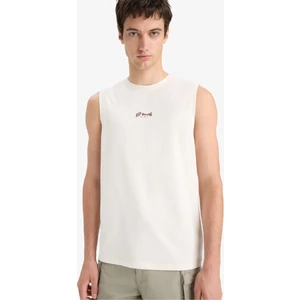 %100 Pamuk Regular Fit Baskılı Bisiklet Yaka Atlet E5193AX25SM