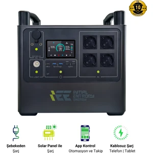 Initial Entropy Energy 1920WH Taşınabilir Güç Kaynağı %99.99 Mppt Bms Çoklu Koruma Kablosuz Şarj - SINGO2000PRO