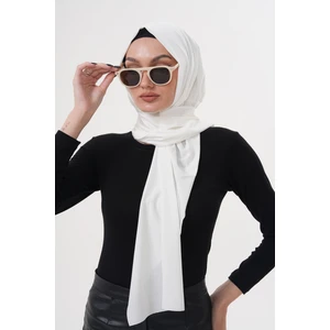 Çıtçıtlı Büzgülü Tesettür Şal