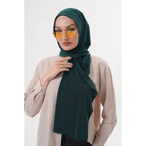 Çıtçıtlı Büzgülü Tesettür Şal