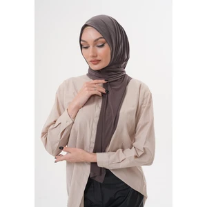 Çıtçıtlı Büzgülü Tesettür Şal