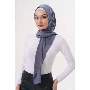 Çıtçıtlı Büzgülü Tesettür Şal