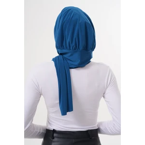 Çıtçıtlı Büzgülü Tesettür Şal