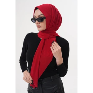 Çıtçıtlı Büzgülü Tesettür Şal