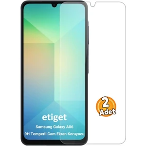 Samsung Galaxy A06 Temperli 9H Cam Ekran Koruyucu (2 ADET)