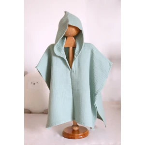 Pamuk 4 Kat Müslin Panço / Bornoz