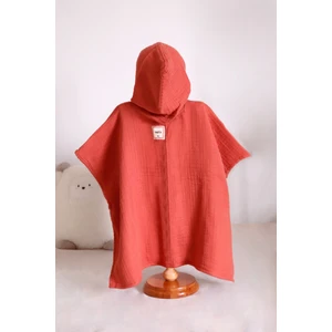 Pamuk 4 Kat Müslin Panço / Bornoz