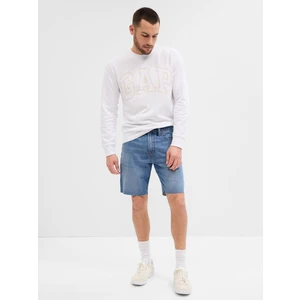 Straight Denim Şort
