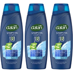 Şampuan Aloe Vera Özlü 450 ml x 3 Adet