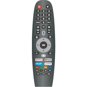 AL55 UHD 9823 Ile Uyumlu Smart LED Tv Kumandası-Mikrofonsuz