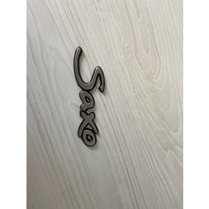 Saxo Bagaj Yazısı 3D Abs