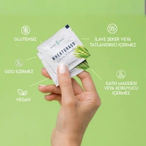 Ancient Greens Buğday Çimi Suyu Tozu 1g x 7 Porsiyon 1 Haftalık Deneme Paketi Dondurularak Kurutulmuş %100 Buğday Çimi Suyu Glutensiz, Vegan, Gdo, Katkı ve Koruyucuçermez