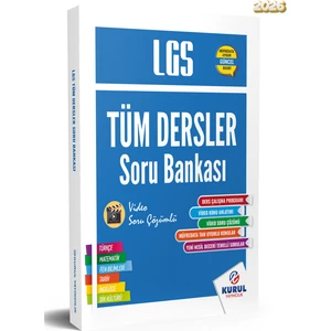 Kurul Yayıncılık 2026 8. Sınıf LGS Tüm Dersler Soru Bankası
