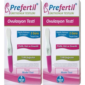 Kalem Tip Ovulasyon Testi  Paketi - [ 2 Kutu = 10 Test ]
