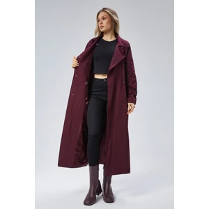 Kadın Oversize Kuşaklı Trençkot