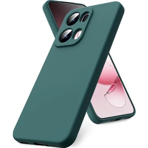 Oppo Reno 13 Pro Kılıf Lansman Kamera Korumalı Içi Kadife Yumuşak Renkli Silikon Mat Hisli Süet Kapak