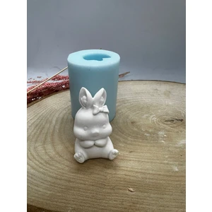 Fiyonklu Tavşan Silikon Kalıp