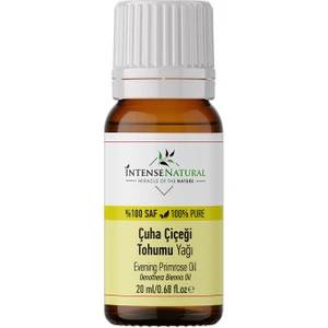 Intense Natural Çuha Çiçeği Tohumu Yağı 20 ml %100 Saf ve Doğal Akşam Çiçeği Evening Primrose Oil