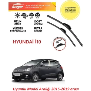 Hyundai I10 Ön Muz Silecek Takımı 2017 Model Aracı Araca Özel Aparat