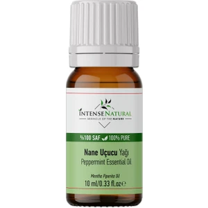 Intense Natural Nane Uçucu Yağı 10 ml %100 Saf ve Doğal Peppermint Essential Oil
