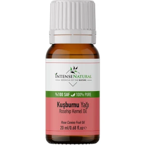 Intense Natural Kuşburnu Çekirdeği Yağı Soğuk Sıkım 20 ml %100 Saf ve Doğal Roseship Seed Oil