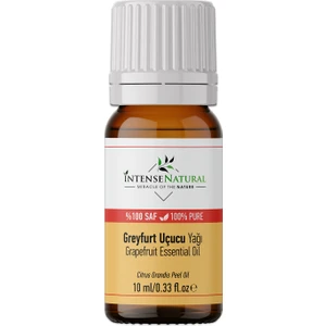 Intense Natural Greyfurt Uçucu Yağı 10 ml %100 Saf ve Doğal Grapefruit Essential Oil