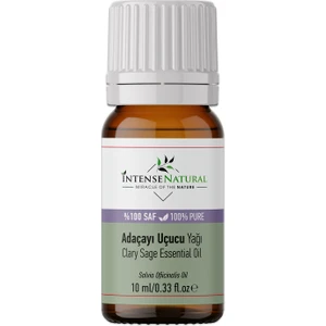 Intense Natural Adaçayı (Acı Elma) Uçucu Yağı 10 ml %100 Saf ve Doğal Sage Essential Oil