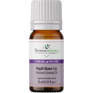 Intense Natural Paçuli Uçucu Yağı 10 ml %100 Saf ve Doğal Tefarik Patchouli Essential Oil