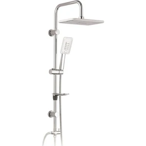 Hybrıd Krom-Beyaz Yağmurlama Tepe Duş Seti