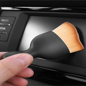 Mini Araç Oto Araba Klima Havalandırma Detaylı Temizlik Fırçası Premium Yumuşak Tüylü