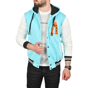 Kapüşonlu Içi Şardonlu Üç Iplik Nakışlı Kolej Ceket Mont 2304781