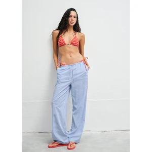 Balık Desenli Kırmızı Bikini Üstü 1913627-10076