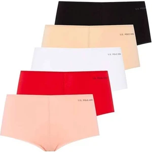 U.S. Polo Assn. Kadın 67004 Çok Renkli 5'li Kıl Lastikli