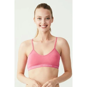 U.S. Polo Assn. 66116 Kadın Fuşya Cuplu Büstiyer