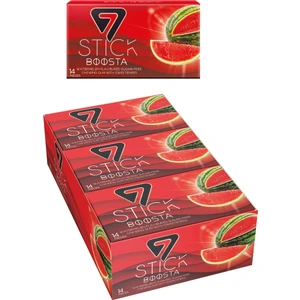 7 Stick Şekersiz 14'lü Karpuz Aromalı Sakız 29gr (12 Adet)