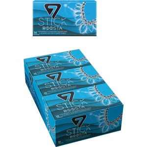 7 Stick Şekersiz 14'lü Keskin Nane Aromalı Sakız 29gr (12 Adet)