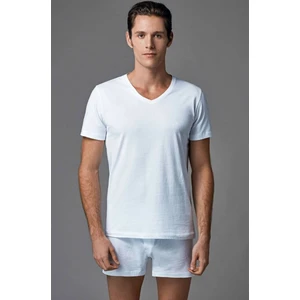 Erkek V Yaka Kısa Kol Atlet 2li