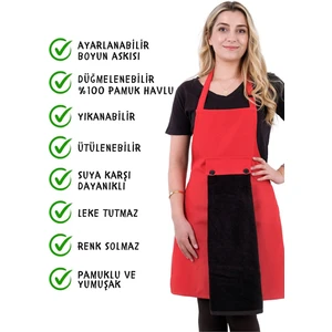 Star 2li Set ayar askılı mutfak önlüğü
