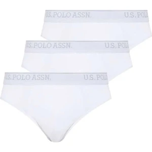 U.S. Polo Assn. Erkek Beyaz 3'lü Slip Külot