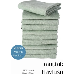 10 Adet Mutfak Havlusu El Yüz Havlusu