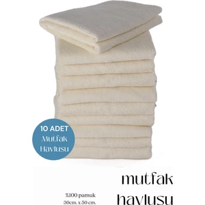 10 Adet Mutfak Havlusu El Yüz Havlusu