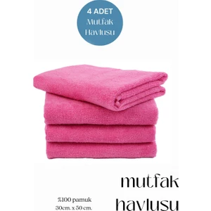 4 Adet Mutfak Havlusu El Yüz Havlusu