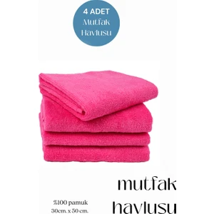 4 Adet Mutfak Havlusu El Yüz Havlusu