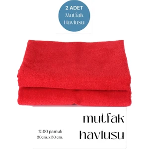 2 Adet Mutfak Havlusu El Yüz Havlusu