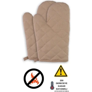 Yanmaz ve Isıya Dayanıklı Fırın Eldiveni (2 Eldiven)