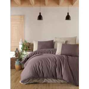 Butik Serisi Çift Kişilik Nevresim Takımı Pure V2 Kahve