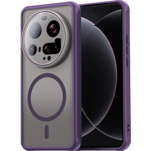 Xiaomi Mi 15 Ultra Telefon Kılıfı, Manyetik Darbeye Dayanıklı Telefon Kılıfı, Şeffaf Hibrit Kapak Xiaomi Mi 15 Ultra (Yurt Dışından)